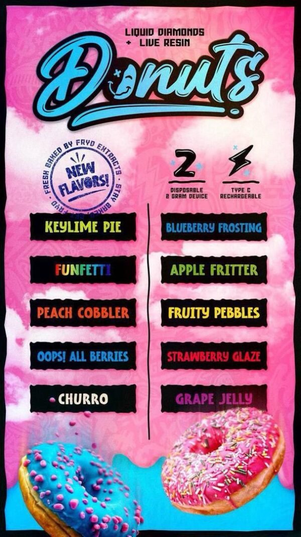 Fryd Donuts 2g Disposable