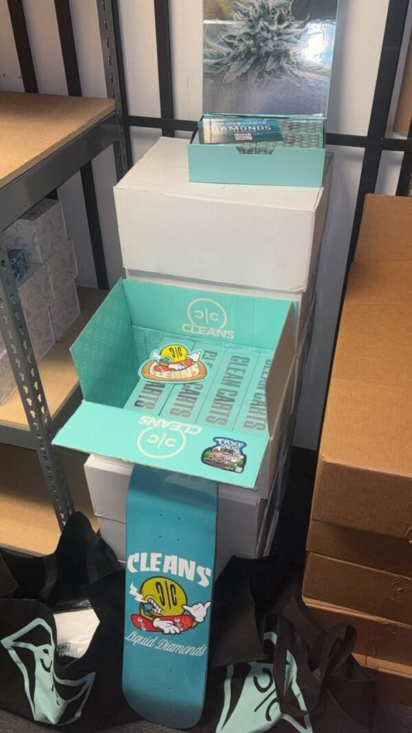 tiffany blue clean carts