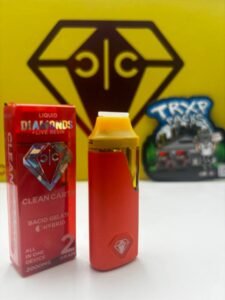 Clean Carts Yellow Edition 2g Liquid Diamonds Live Resin Vape