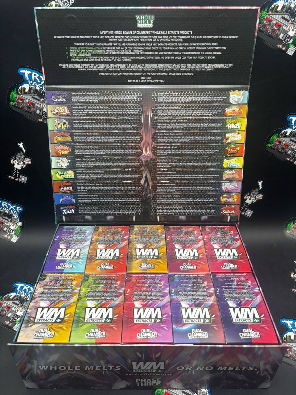 Whole Melt Extracts Phase Three