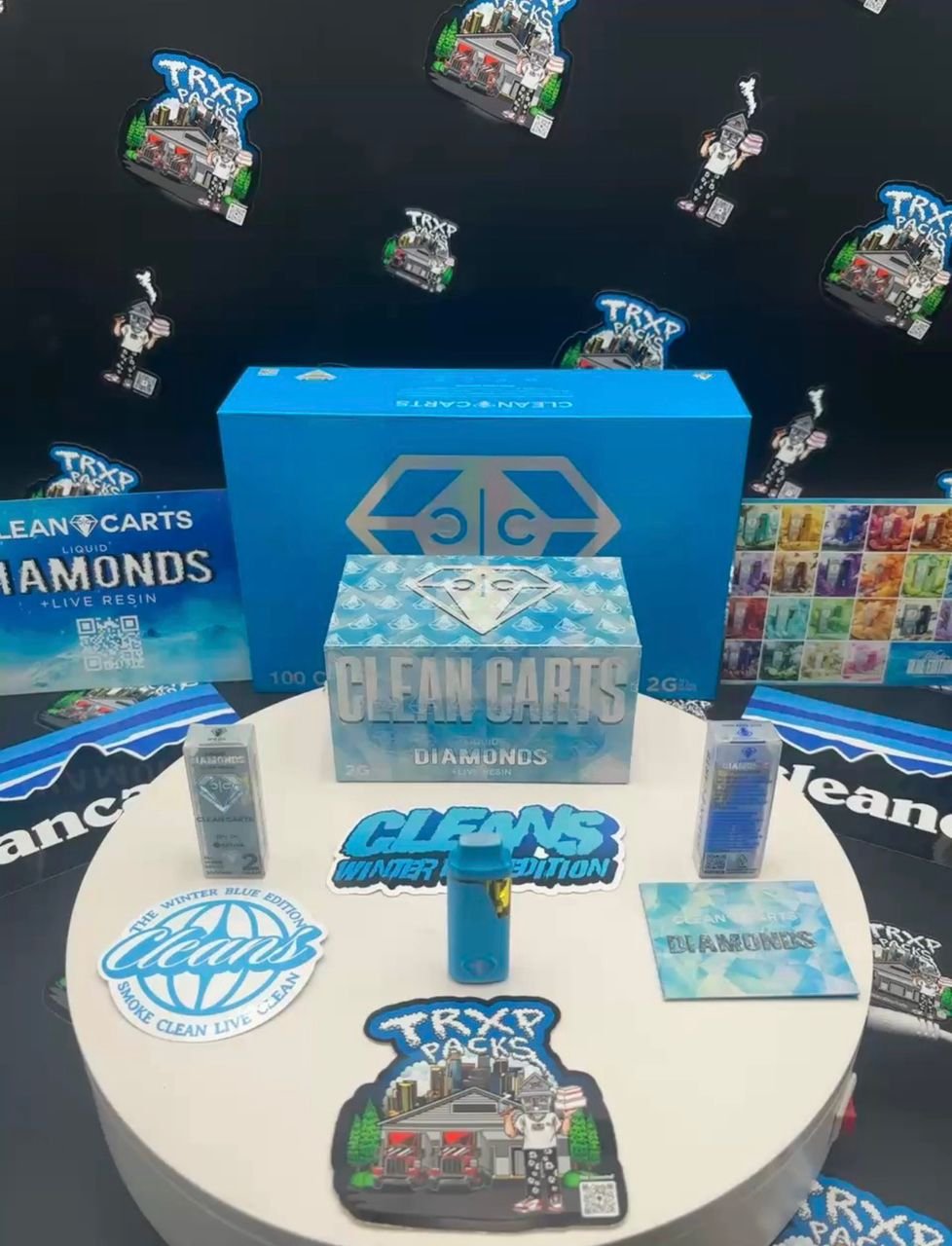 Clean Carts Winter Blue Edition