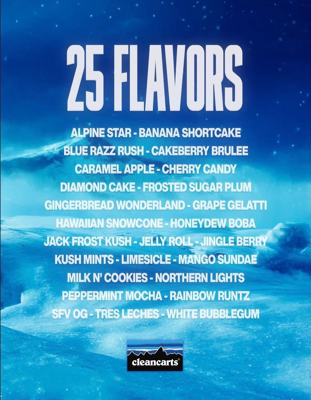 Clean Carts Winter Blue Edition